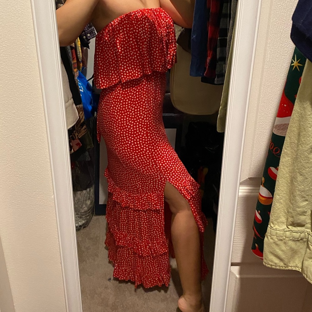 Skylar + Madison Red Heart Dress